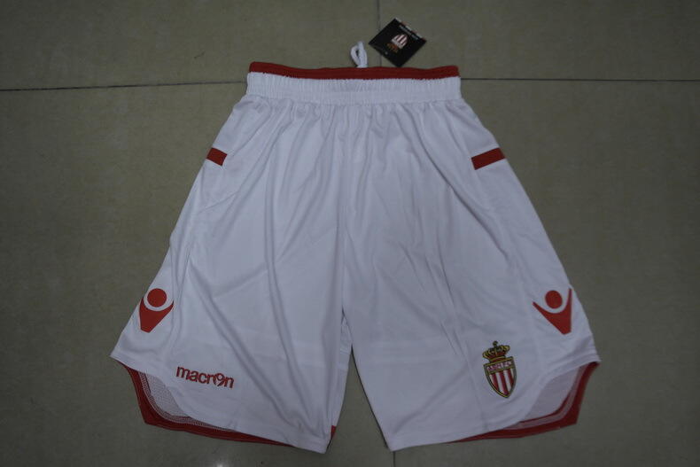 13-14 AS Monaco FC Home Soccer Jersey KitShirtShorts - Official