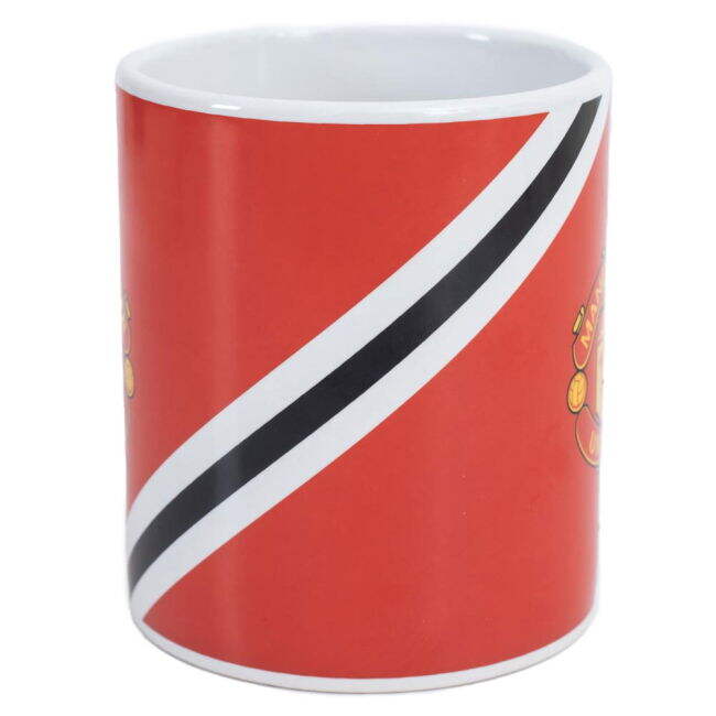 Manchester United FC Core Stripe Mug - authentic style