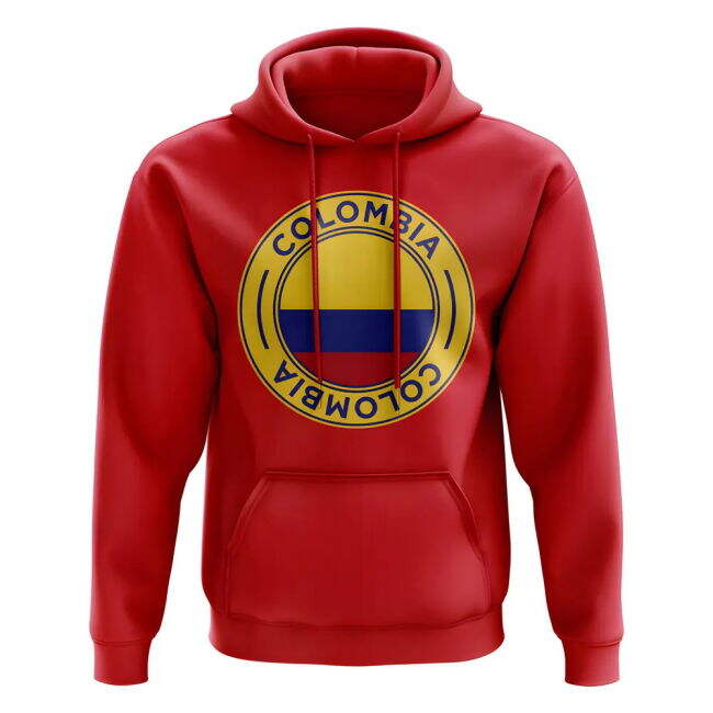 Colombia Football Badge Hoodie (Red)