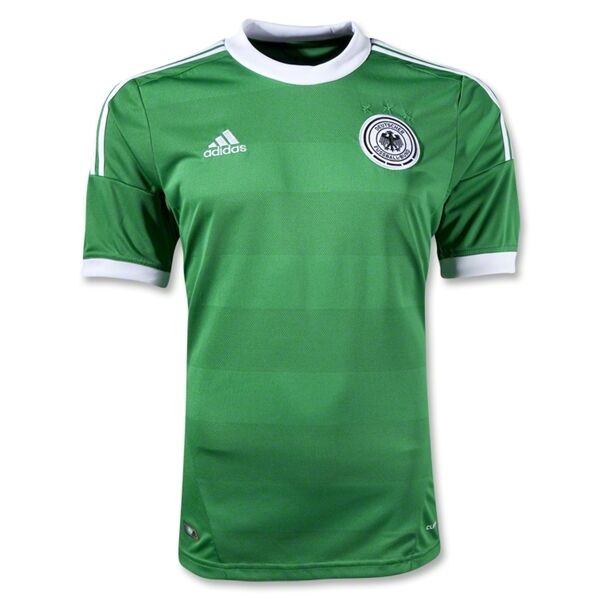 Authentic 2012 Germany Away Green Replica Soccer Jersey Shirt