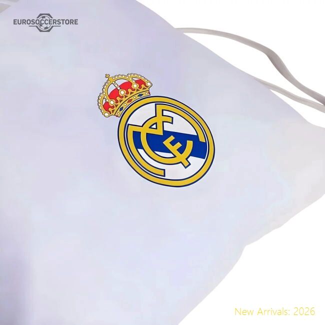2025-2026 Real Madrid Gym Sack (white) - Unbeatable Value