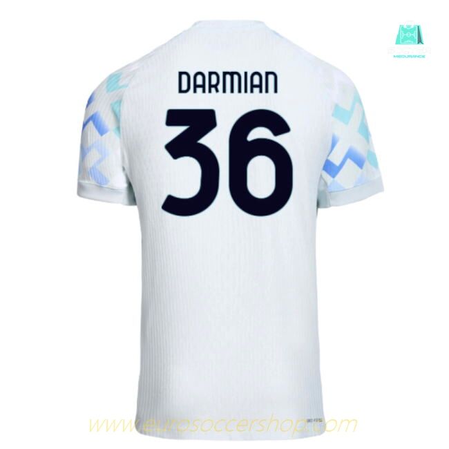 2025-2026 Inter Milan Authentic Away Shirt (Darmian 36)
