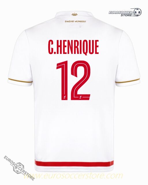 AS Monaco 25-26 Season Home Jersey C.HENRIQUE #12