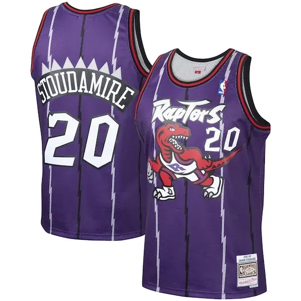 Damon Stoudamire TOR Authentic Basketball Jersey - Team Colors