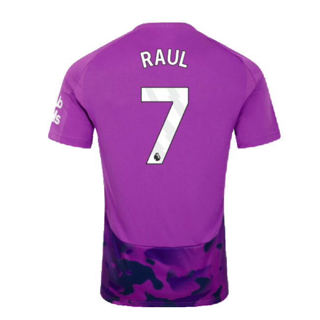 Raul 7 Genuine 2024-2025 Fulham English Premier League Third Uniform