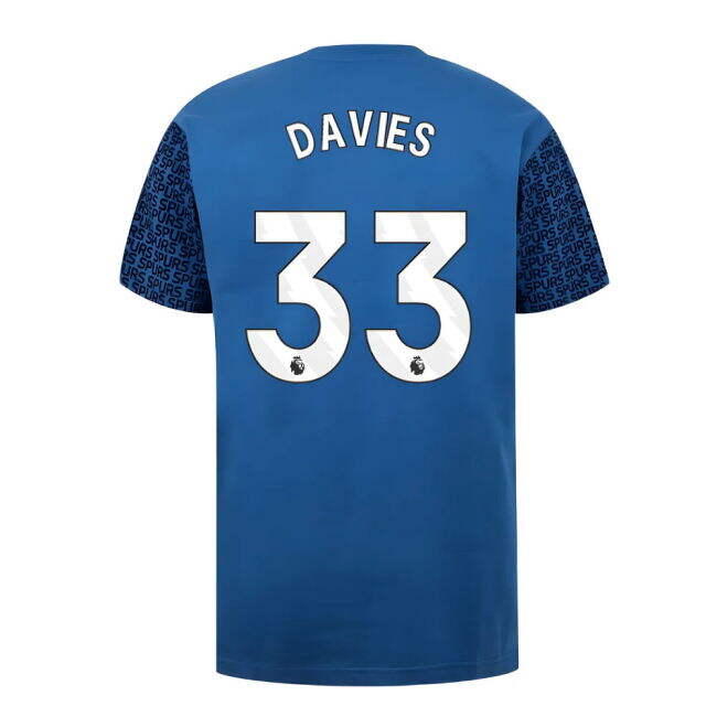 Tottenham Hotspur Graphic T-shirt (Blue) (Davies 33)