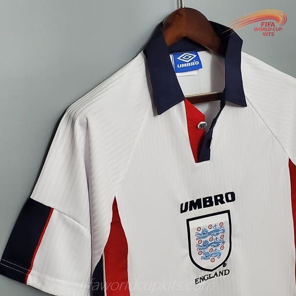 Primary Football Strip of England 1998 year World Cup