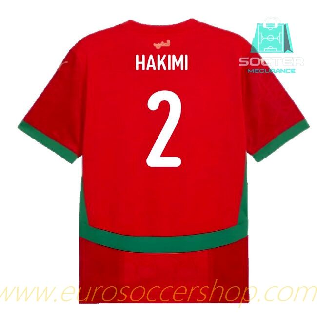 2024-2025 Season Morocco Home (Hakimi 2)