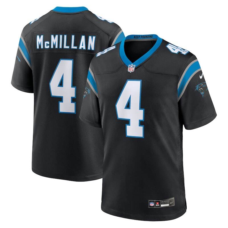 None Tetairoa McMillan Carolina Panthers Great Value Authentic Jersey