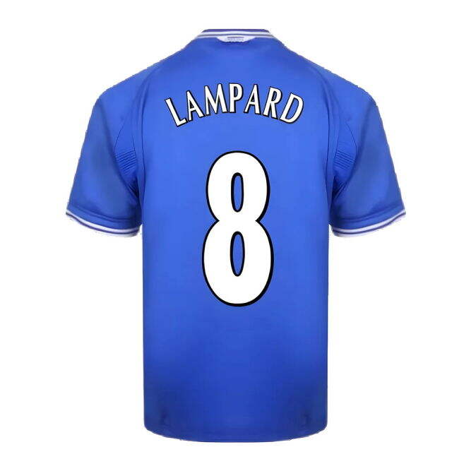 2000-2001 Chelsea FC Home Uniform (LAMPARD 8)