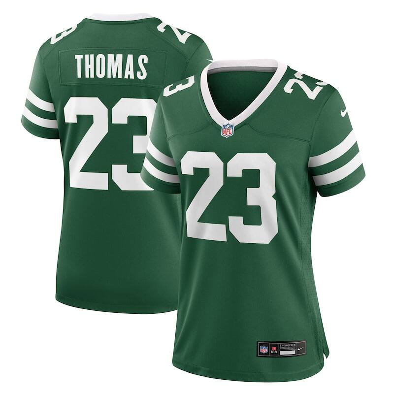 None Azareyeh Thomas New York Jets Great Value Replica Jersey