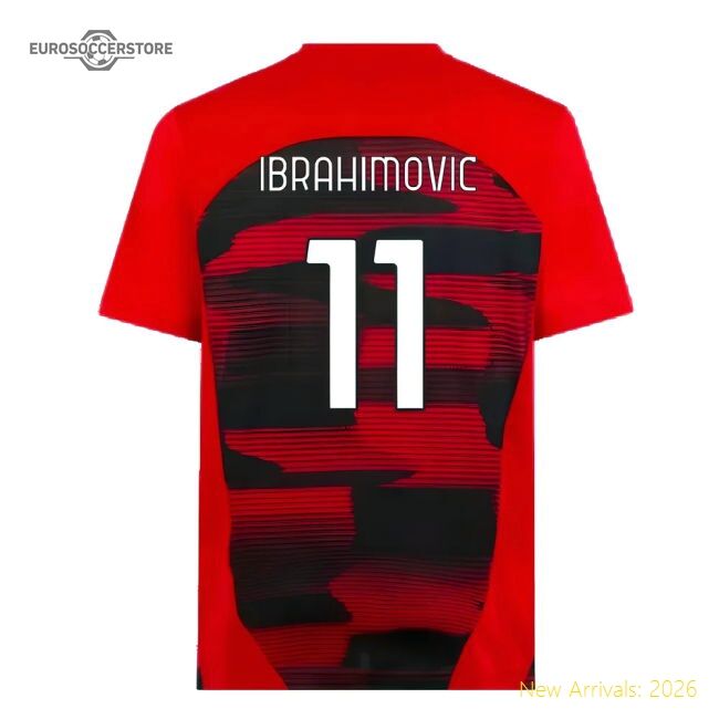 Top-tier Ac Milan Shirt Ibrahimovic Jersey 2024-2025 Quick-dry
