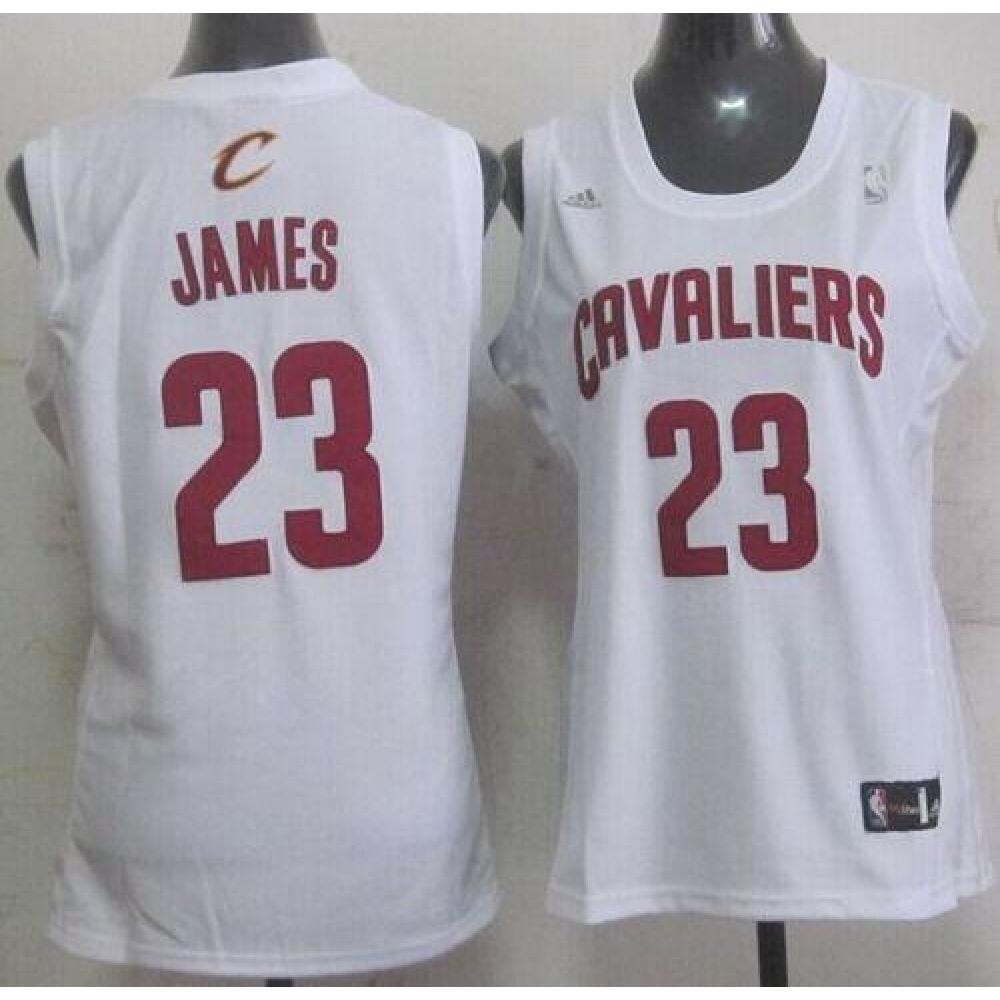 Premium LeBron James23 White Jersey - - Game Day Essential