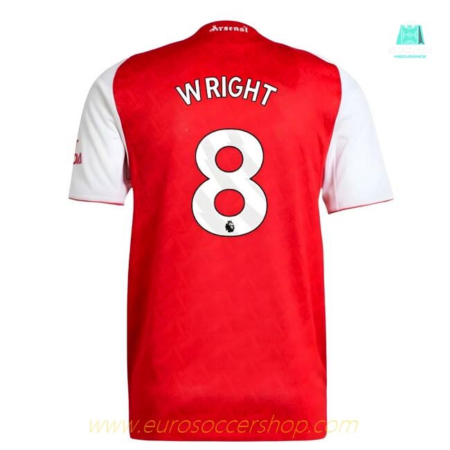 2025-2026 Arsenal Authentic Home Shirt (Wright 8)