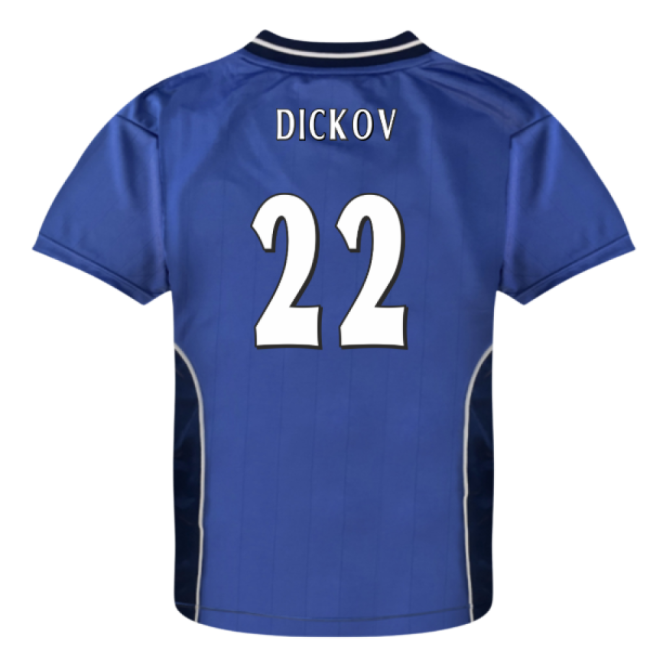 Leicester Home UV Protection - Official Shirt Iconic Dickov 22 Ad#180