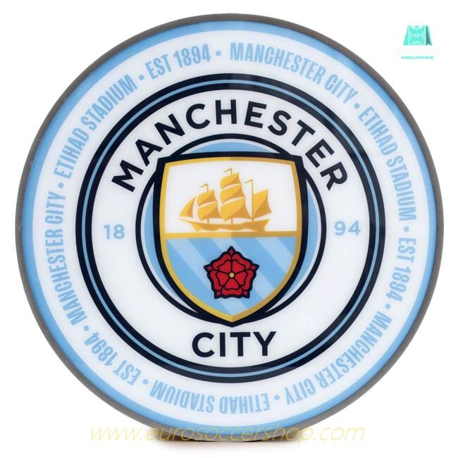Manchester City FC 12 Inch LED Wall Light