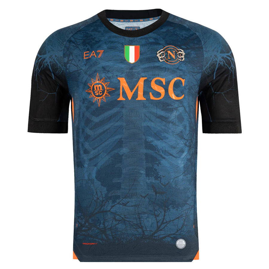 Napoli Halloween Blue Shirt 202526 - Official Replica 23166