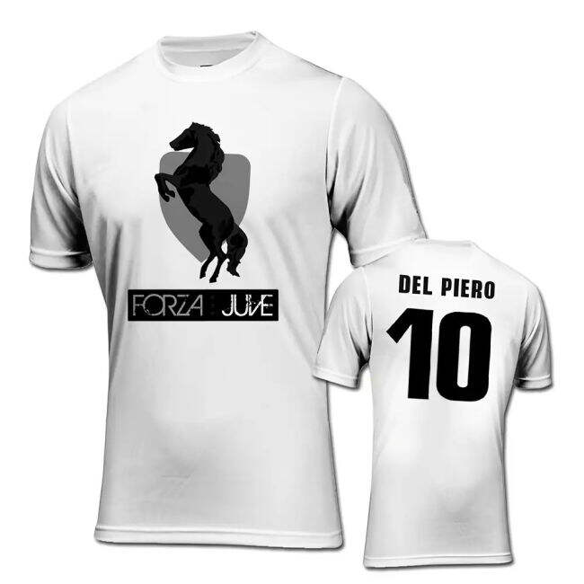 Piero 10 Official 2025-2026 Juventus Italian Football Home Jersey