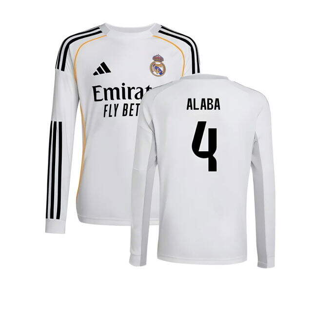 Real Madrid 2025-2026 Home Jersey - Kids #40