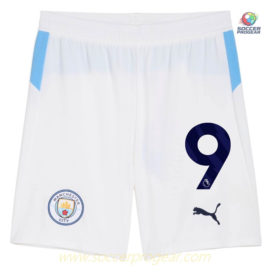 Manchester City Home Child Kit Shirt 2025/26 Collection Haaland