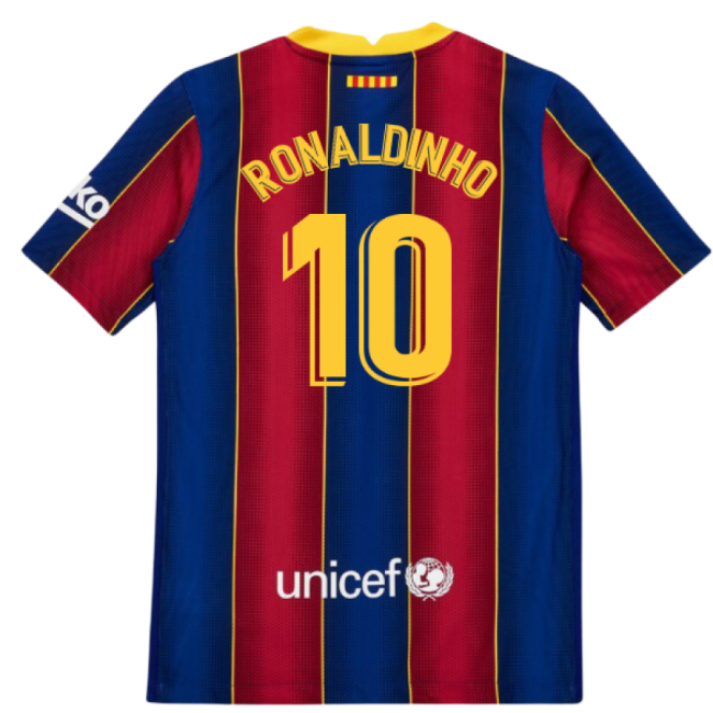 Barcelona Soccer Club Traditional Home Game Jersey (Kids)