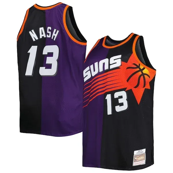 Durable Steve Nash PHX NBA Jersey - Black - Official NBA Merchandise