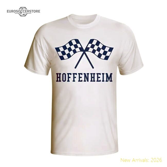 Hoffenheim Waving Flags T-shirt (white) - Match Quality