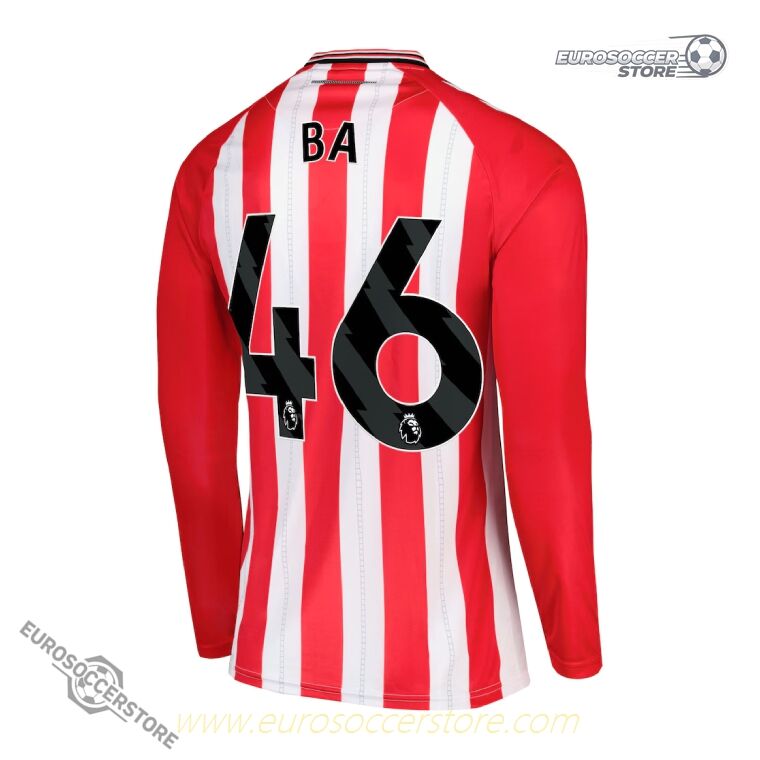 Sunderland 25-26 Home BA 46 Long-Sleeve Football Jersey