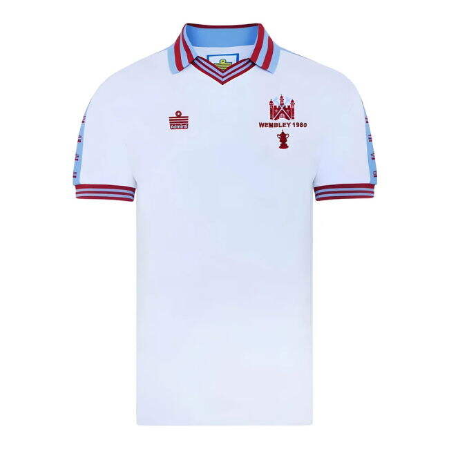 1980 West Ham trendy Third Football Shirt | superior