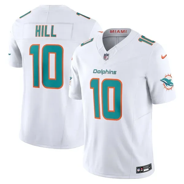 None Tyreek Hill Limited Jersey - White | NFL Player Jersey | NFL Foot