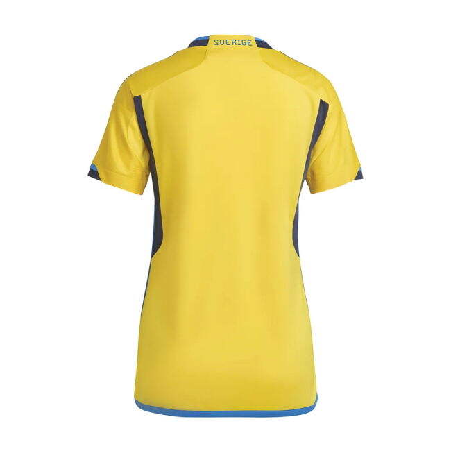 Authentic 2022-2023 Sweden European Football Home Jersey