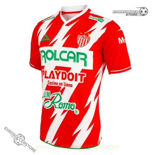 Necaxa's 24-25 Home Jersey, featuring D.Cambindo with the number 27.