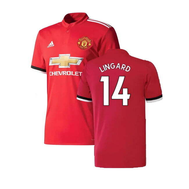 2017-18 Manchester United Home Jersey Manchester United #2017 Edit_417