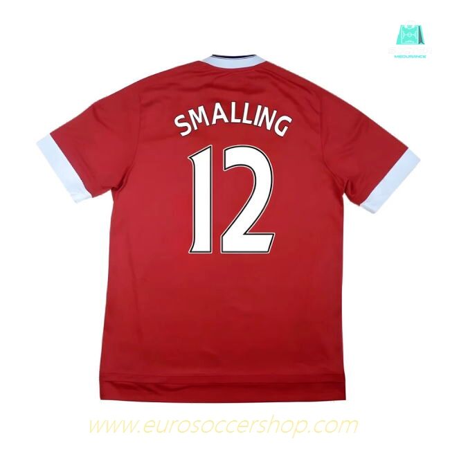 Manchester United 2015-16 Home Shirt (Mint) (Smalling 12)