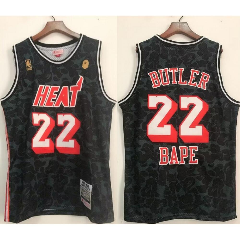 Game Day Affordable Men's MIA #22 Jimmy Black Basketball Jersey