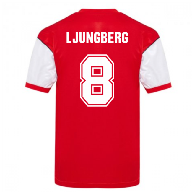 classic Score Draw Arsenal 1982 Home Shirt (LJUNGBERG 8)