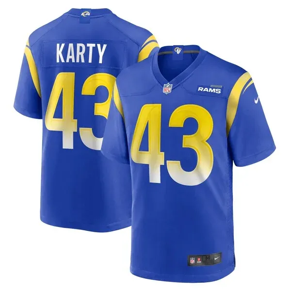 Performance Los Angeles Rams Game Jersey - Premium Royal NFL Fan Je...