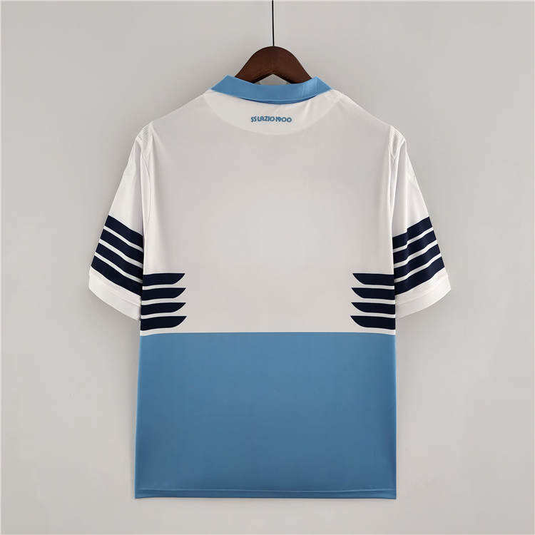 18-19 Lazio Retro Home Soccer Jersey Football Shirt - Official