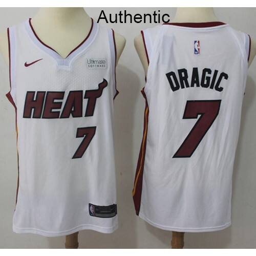 Signature Edition Miami Heat Goran #7 NBA Authentic Jersey Performance