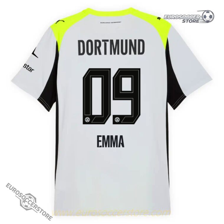 Borussia Dortmund's 25-26 Away EMMA 09 Version Football Jersey