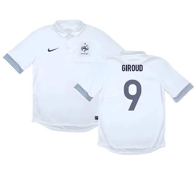 GIROUD 9 Top Quality France 2012-2013 Away Strip