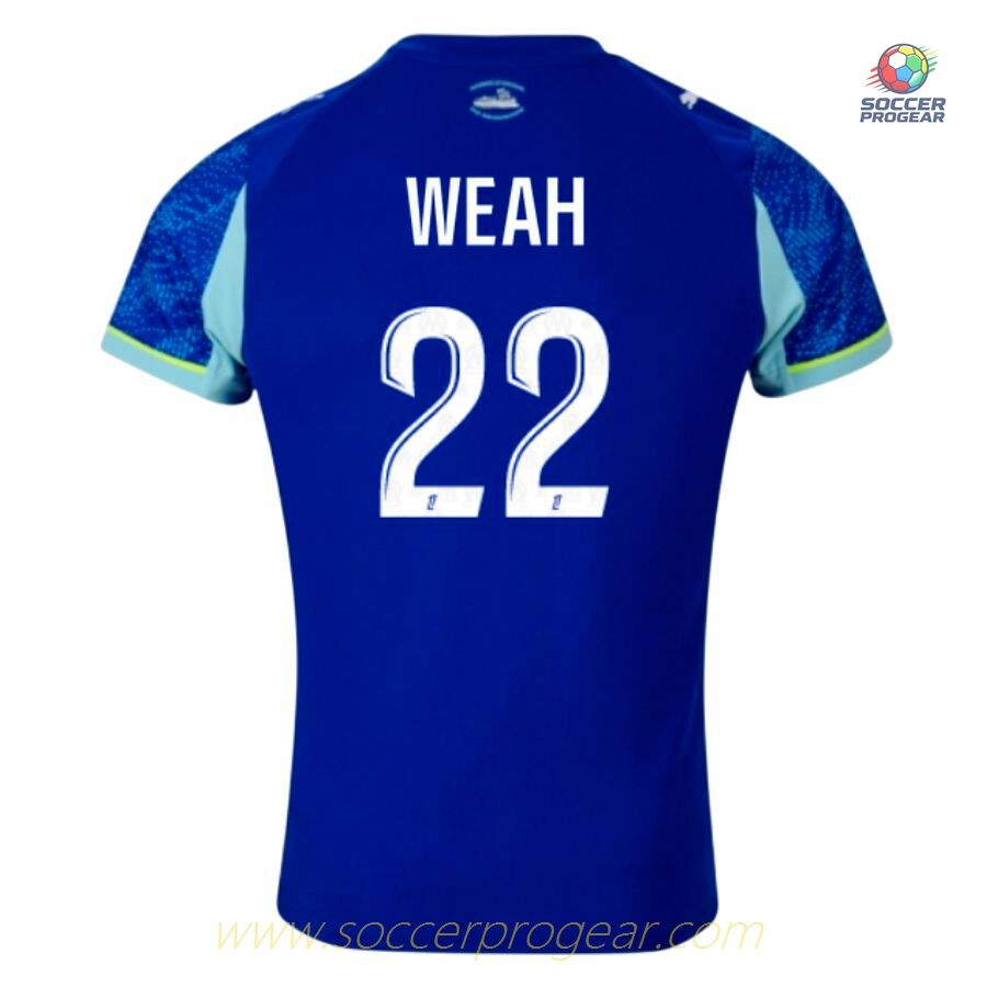 OM Replica Third 2025-2026 Season Weah Youth Football Kit Football Jersey
