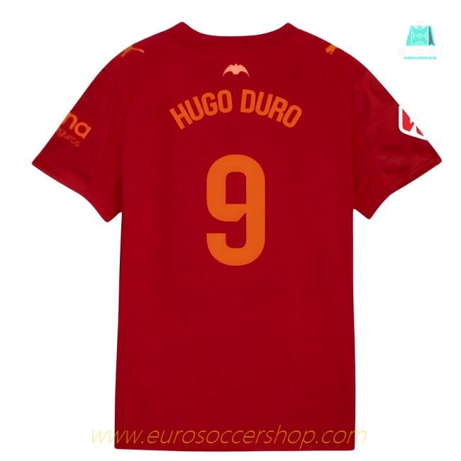 2025-2026 Valencia Away Shirt (Hugo Duro 9)