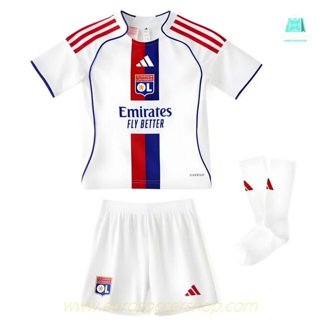 2025-2026 Olympique Lyon Home Mini Kit (Matic 31)