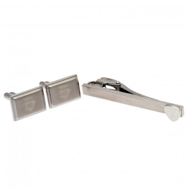 Arsenal FC Tie Slide & Cufflink Set (Match Day)
