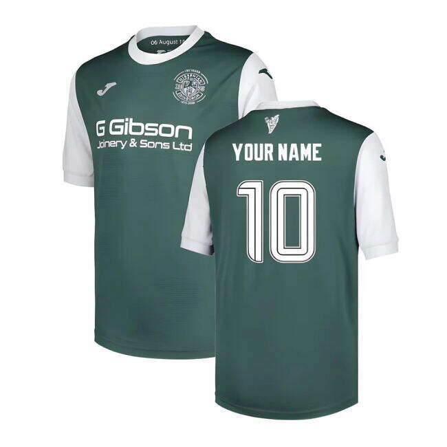 Hibernian Fc Diego Forlán #10 Latest Season Official Merchandise (v6)