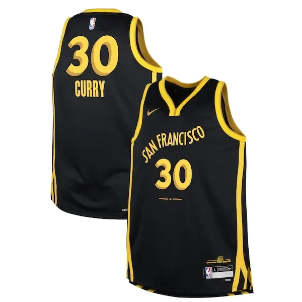 Stephen Curry GSW Swingman Jersey - trendy superior - Black NBA