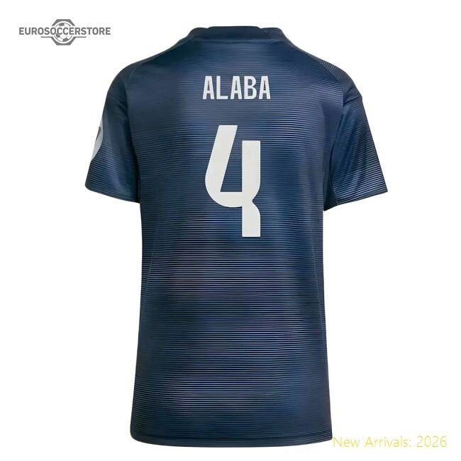 Real Madrid Alaba Match-ready Away Jersey Spanish League Fabric