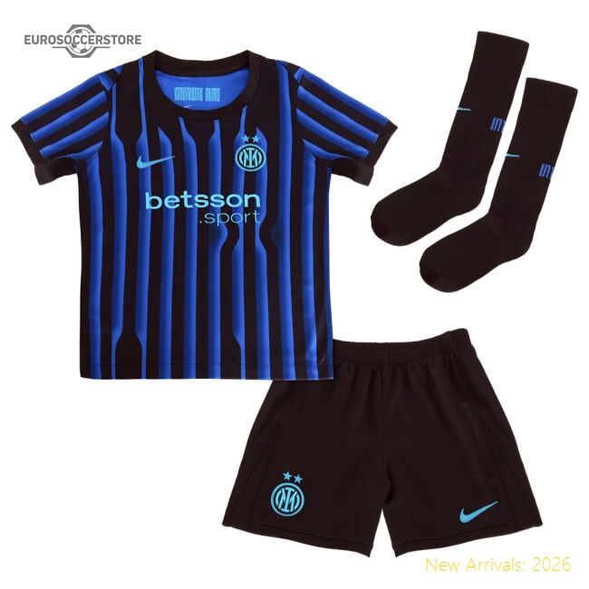 Top-tier Home Inter Milan Jersey 2025-2026 Durable Quick-dry