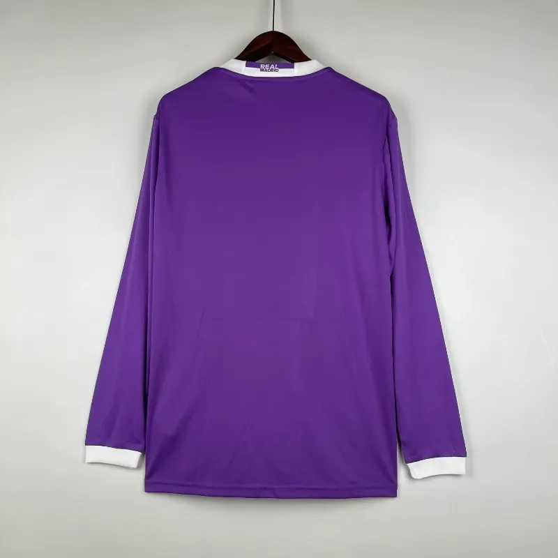 2016-2017 Real Madrid Long Sleeve Jersey retro kit
